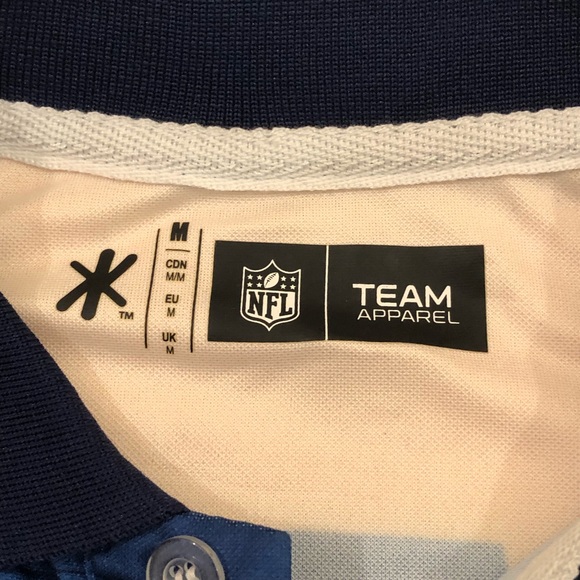 Los Angeles LA Chargers NFL Football Navy City Scape Klew Golf Polo Shirt Mens - Picture 4 of 9